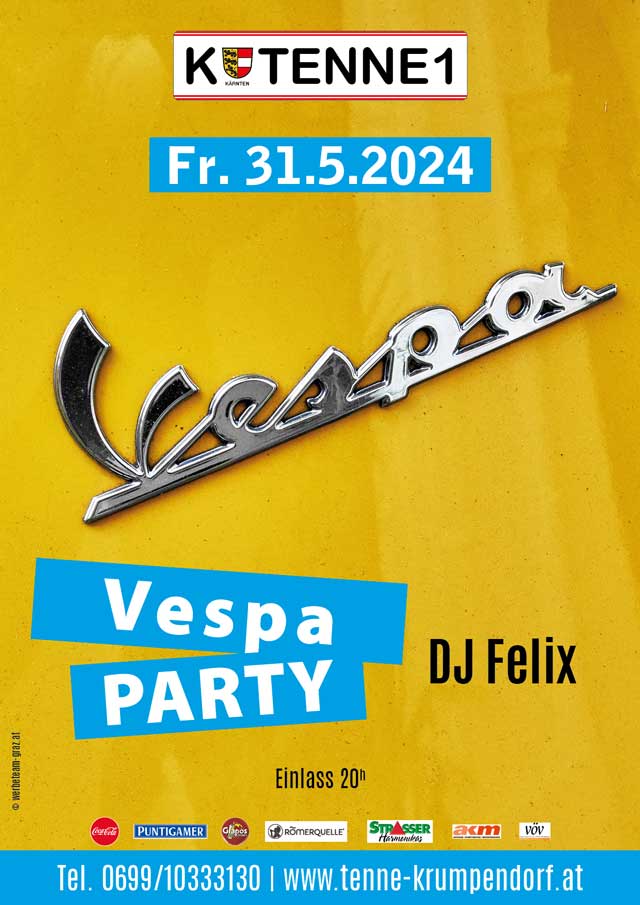 Vespa-Party in der Tenne Krupendorf
