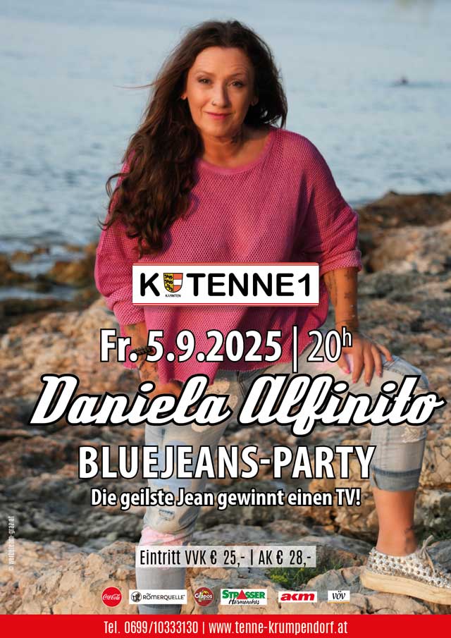 Daniela Alfinito in der Tenne Krumpendorf