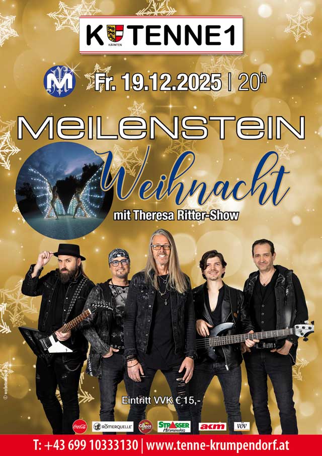 Meilenstein Weihnacht in der Tenne Meilenstein Weihnacht in der Tenne