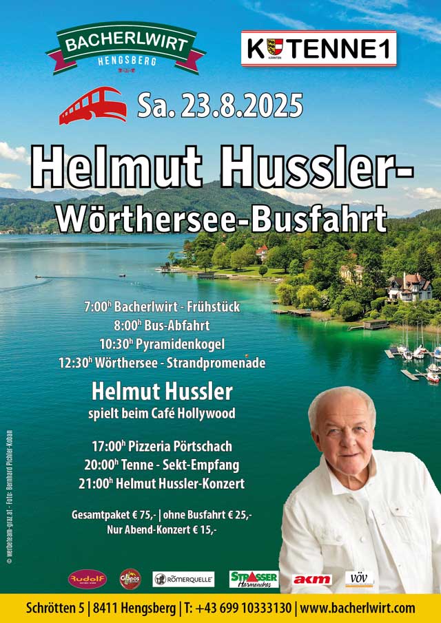 Helmut Hussler Wörthersee-Busfahrt Helmut Hussler Wörthersee-Busfahrt