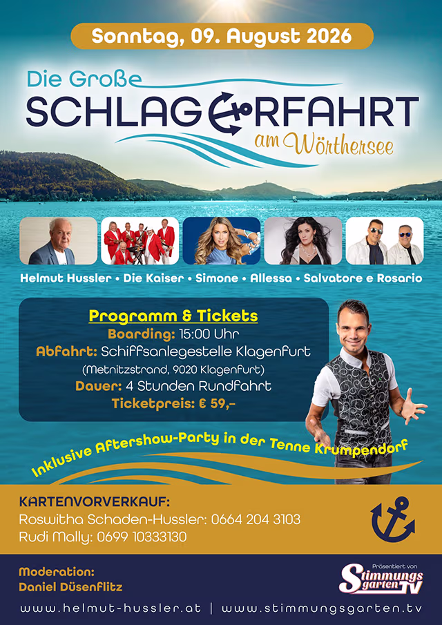 Schlagerfahrt am Wörthersee