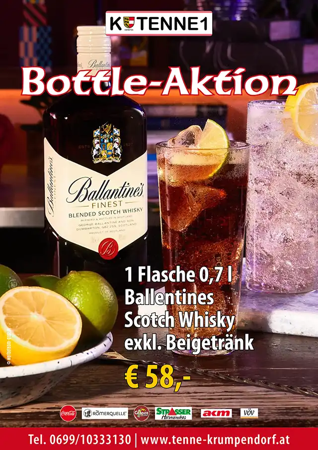 Tenne Krumpendorf Bottle-Aktion