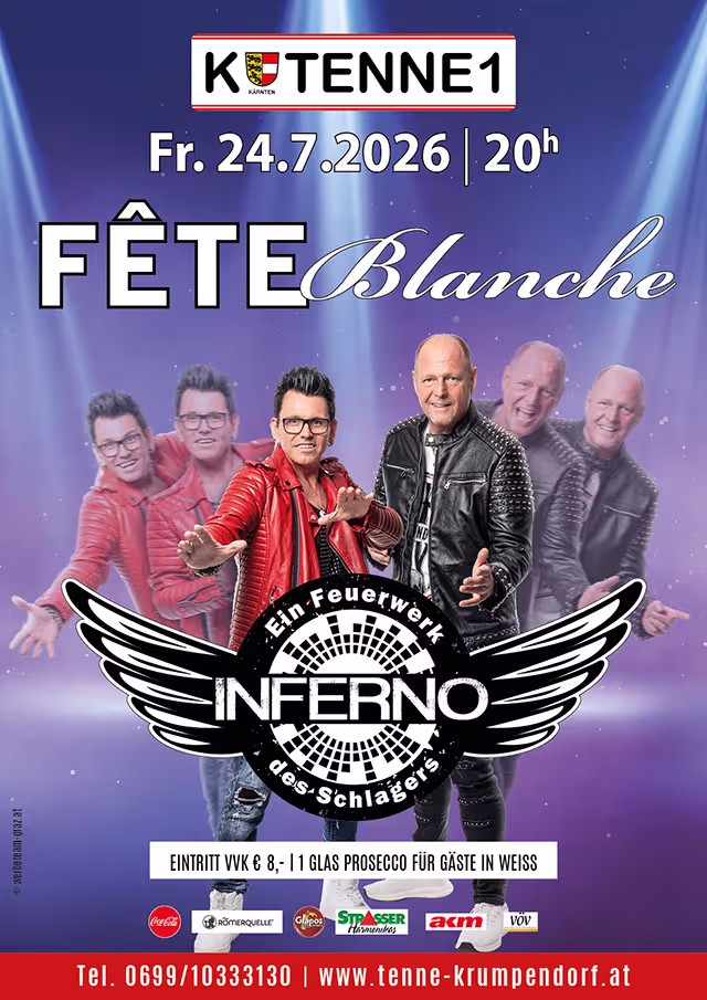 Weisses Fest Tenne Krumpendorf