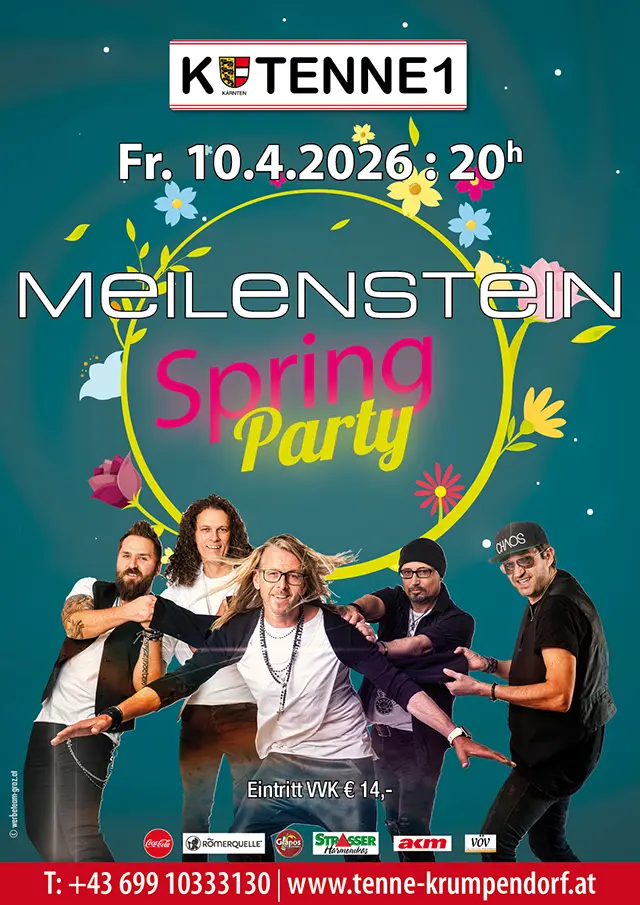 Tenne Krumpendorf Meilenstein Frühlingsparty