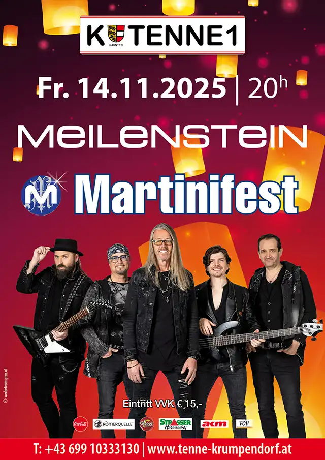 Martinifest mit Meilenstein in der Tenne Krumpendorf