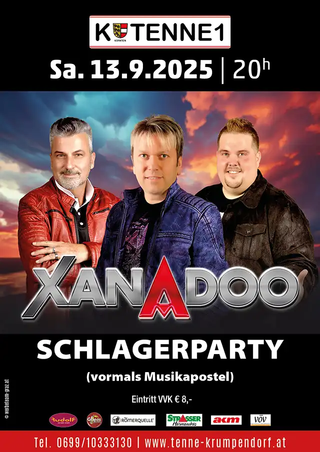 Xanadoo in der Tenne Krumpendorf